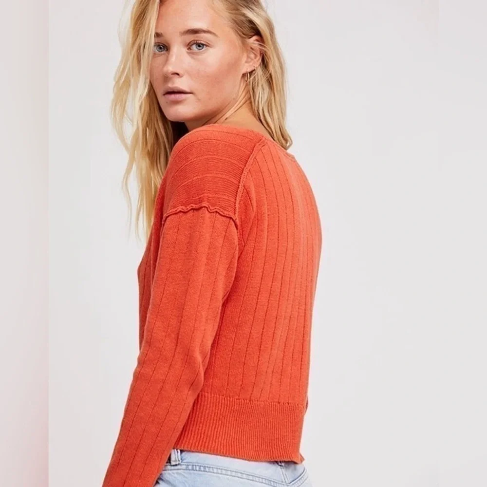 Free People Women's Got Me Twisted Top Size XSmall